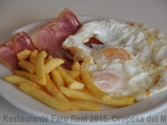 huevos con jamon